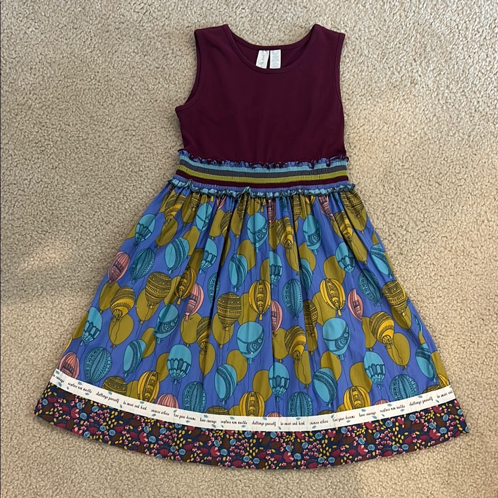 Matilda Jane Burgundy Sleeveless Sundress